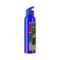 Load image into Gallery viewer, Queen Of Spades African Stripes Design Sky Water Bottle
