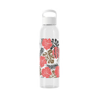 Load image into Gallery viewer, Love Tropical Floral Hawaiian Design Sky Water Bottle
