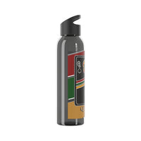 Load image into Gallery viewer, Queen Of Spades African Stripes Design Sky Water Bottle
