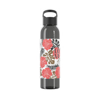 Load image into Gallery viewer, Love Tropical Floral Hawaiian Design Sky Water Bottle
