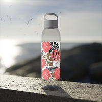 Load image into Gallery viewer, Love Tropical Floral Hawaiian Design Sky Water Bottle
